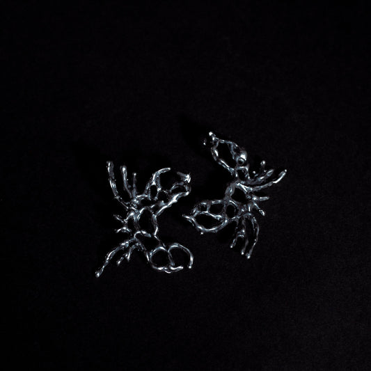 Aretes Pulpo Asimétrico