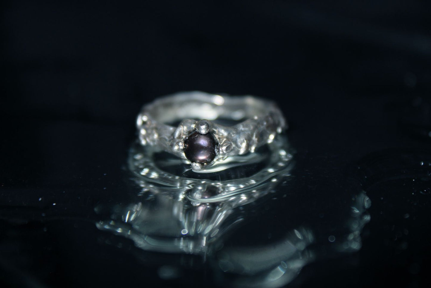 Anillo Perla de La Laguna