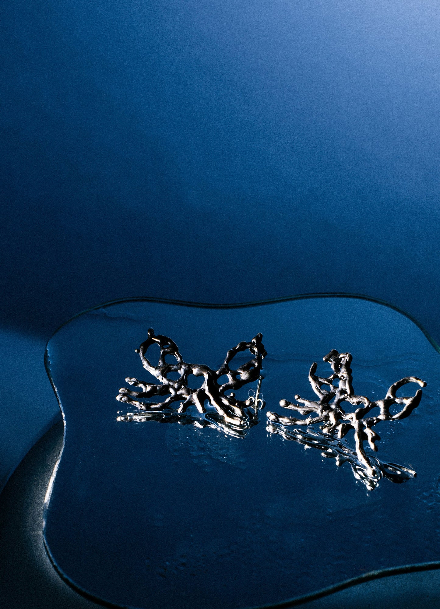 Aretes Pulpo Asimétrico